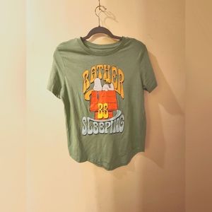 Novelty Snoopy TShirt Womens size large